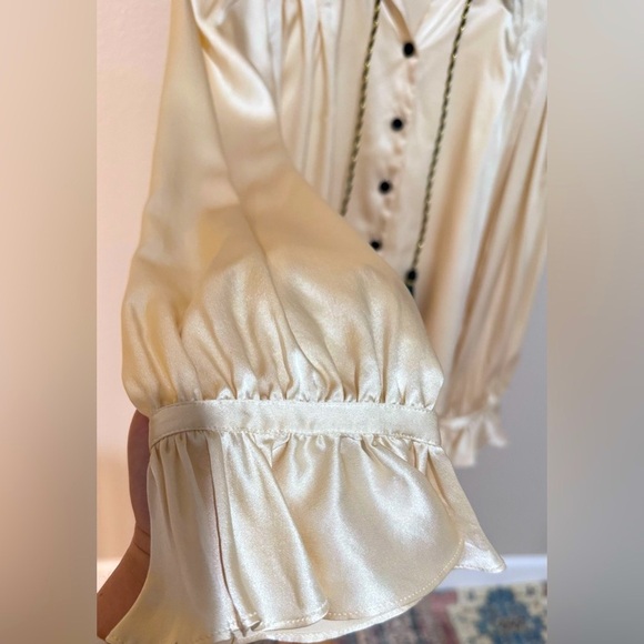 DOEN SIMONE TOP IN MOTHER OF PEARL, brand new without tags, never worn, No flaws - Picture 11 of 16